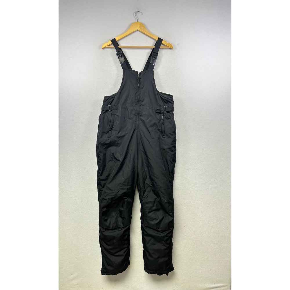Extreme Outfitters Black Ski Snow Bib Overalls‎ Insulated Pants Youth 16 18